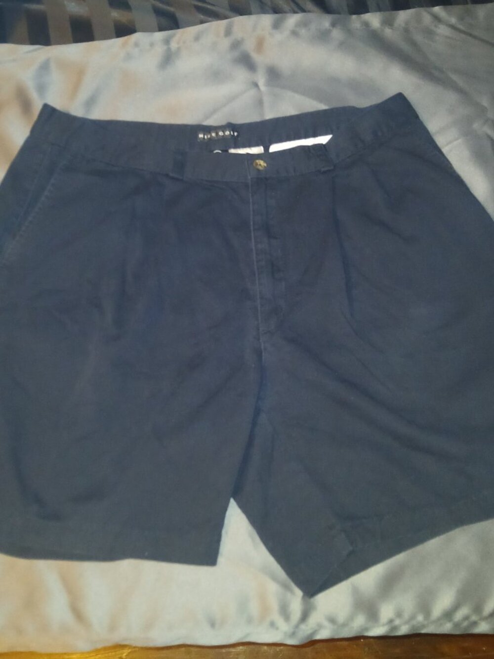 Nike Golf Men's Navy Blue Flat Front Shorts Size 38